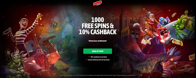 Refuel Casino – käteiskierrokset ilman kierrätystä