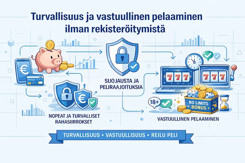 Turvallisuus ja vastuullinen pelaaminen ilman rekisteröitymistä